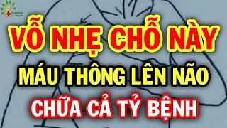 Sau 50 tuổi sáng dậy cứ vỗ nhẹ 3 chỗ này tim gan thận khỏe sống rất thọ -SKST