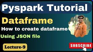 9. Read JSON file using pyspark  pyspark tutorial