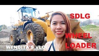 SDLG Wheeled Loader - Learning How to Operate for the First Time