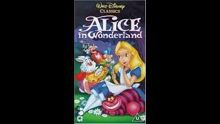 Opening to Alice in Wonderland UK VHS 1995