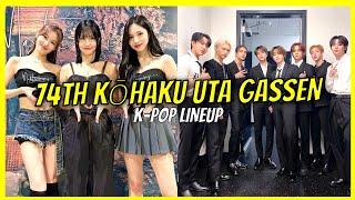 74th Kohaku Uta Gassen 2023 K-pop Performers Lineup