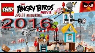 LEGO Angry Birds 2016 ALL sets video review