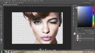 Видеоуроки Photoshop с нуля. Урок 3. Инструмент быстрое выделение волшебная палочка