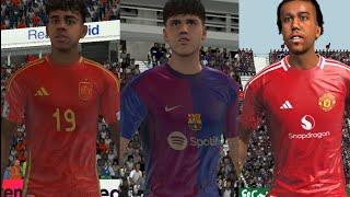 relese Facepack lamine yamalcurbarsi & leny yoro #facepack #fifa16offline #fifa16 #fc24