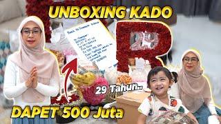 29 TAHUN.. UNBOXING SEMUA KADO 