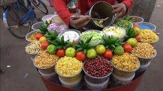 This Man Has Very Beautifully Decorated His Shop  Indian Street Food