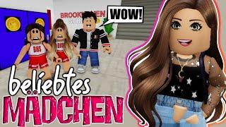 ich bin das BELIEBTE MÄDCHEN ‍️ in BROOKHAVEN  Roblox Roleplay Story RP DEUTSCH