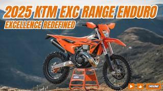 Unveiling the 2025 KTM EXC Range Enduro Excellence Redefined