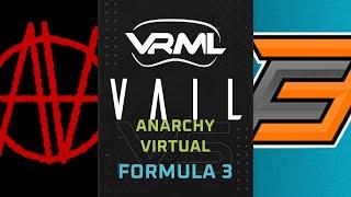 VAIL - Anarchy Virtual vs Formula 3 - Season 2 Week 2 - VRML