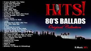 HITS 80s Ballads - Hits 80s Songs - Hits 80s Pop Rock - Hits 80s Playlist