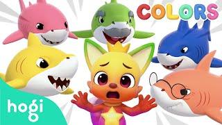 Run Pinkfong Learn Colors with Shark Family Race   Colors for Kids｜Hogi Colors