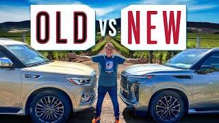 Comparing The New 2025 Infiniti QX80 To The Old One