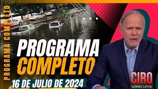 Familia de Nahomi GN nos dispararon  Ciro Gómez Leyva  Programa Completo 16julio2024