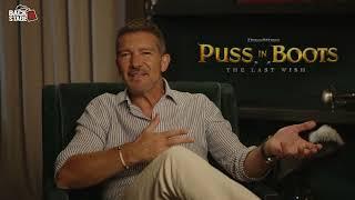 Antonio Banderas Gets Emotional in PUSS IN BOOTS THE LAST WISH Interview