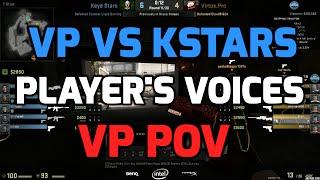 Katowice 2015 - Virtus.Pro vs Keyd Stars Overpass 14 finals players voices kStars POV Portuguese