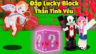 MỀU THỬ THÁCH 24 GIỜ ĐẬP LUCKY BLOCK THIÊN THẦN TRONG MINECRAFT*REDHOOD GIẢI CỨU THẦN TÌNH YÊU MCPE