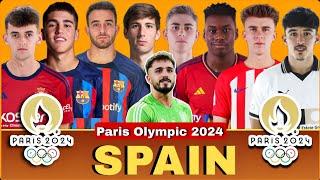 Olympic Games Paris 2024 Spain Official Football Team  Spain Olympic Football Team