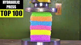 Top 100 Best Hydraulic Press Moments  Satisfying Crushing Compilation