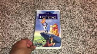 The Lion King VHS Review