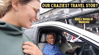 I met and talked to the KING of MALAYSIA  *our craziest travel story yet*