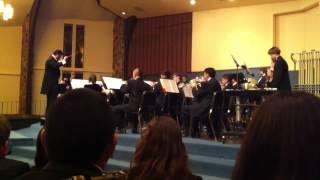 Lincoln High Schools Wind Ensemble Performs Music for a Darkened Theatre