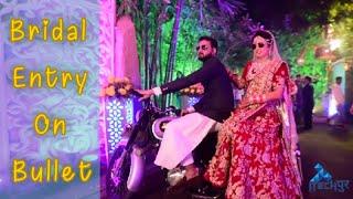 Awesome Bridal Entry On Bullet With Big Brother  Bride Entry Dance On Bollywood Songs 2020