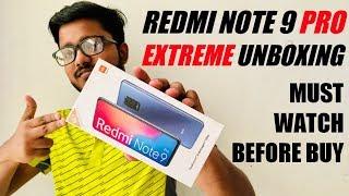 REDMI NOTE 9 PRO  UNBOXING  REALLY GREAT VALUE OF MONEY  MUST WATCH BEFORE BUY..