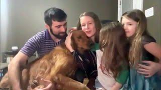 Family Dog Protects 2 Missing Girls Lost in the Woods