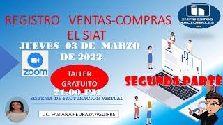 TALLER GRATUITO *USO SIAT *PARTE 2