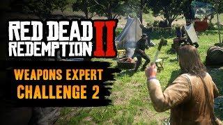 Red Dead Redemption 2 Weapons Expert Challenge #2 Guide - Kill 3 enemies with throwing knives