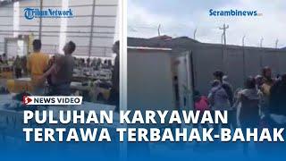 Kesurupan Massal di Pabrik Puluhan Karyawan Tertawa Terbahak bahak