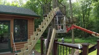 New Stairs to Treehouse