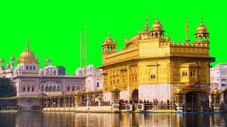 Golden Temple 4k Green Screen background - Amritsar