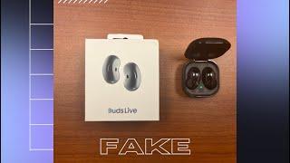 Galaxy buds live fake replica edition