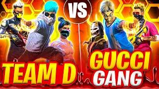 TEAM D Vs GUCCI GANG  Garena Free Fire SAMSUNG A3A5A6A7J2J5J7S5S6S7S9A10A20A30A50