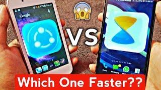 Xender Vs Share it  Speed test. Which One is best for you