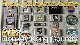 Every Rareware game since the first Donkey Kong Country - Recreated