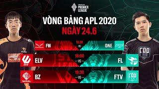 VÒNG BẢNG APL 2020 - BẢNG B NGÀY 4  Team Flash thắng dễ FAPtv tiếp tục thất bại
