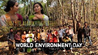 Conquering Baokhungri Hills with team BERE  Clean up drive  World environment day Helina Daimary