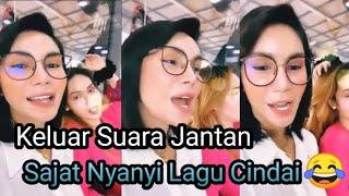 Terkeluar Suara Jantan Sajat Nyanyi Lagu Cindai