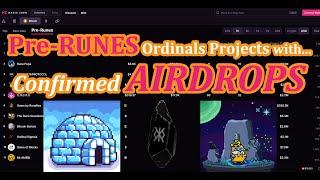 Pre-Runes Bitcoin Ordinals Projects with Airdrops Coming Runestone Tiny Vikings IGLOOS