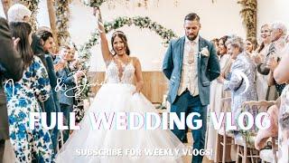 OUR OFFICIAL WEDDING VLOG  WINTERS BARNS CANTERBURY  CAVE HOTEL