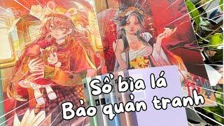 Sổ bìa lá bảo quản tranh