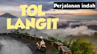 Perjalanan indah menuju TOL LANGIT NEGERI DIATAS AWAN magelang yogyakarta ke telomoyo via dalangan