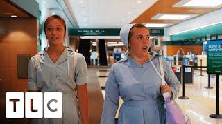 Amish Girls See Airport For The First Time  Return To Amish