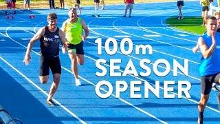 Nick Symmonds 100m Race Season Opener #breaking11