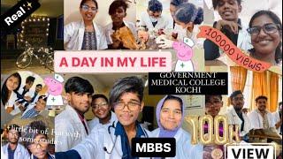 A Day in my life MBBS Ernakulam medical college  GOVERNMENT first year MBBS STUDENTS vloge ️‍