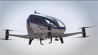 Flying Drone Taxis Could Take Off in Dubai