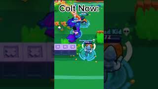 Old Colt vs New Colt  #brawlstars #shorts