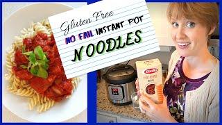 HOW To Cook Gluten Free INSTANT POT NOODLES Easy and Fast